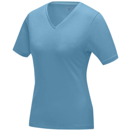 T-shirt coton bio publicitaire femmes 200g KAWARTHA Bleu NXT